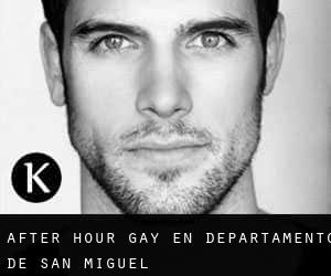 After Hour Gay en Departamento de San Miguel