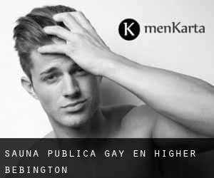 Sauna Pública Gay en Higher Bebington